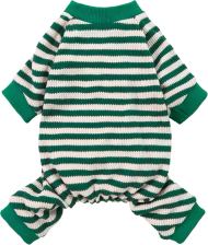 Waffle-knit lounge suit