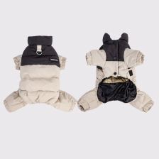 Harness-access winter coat