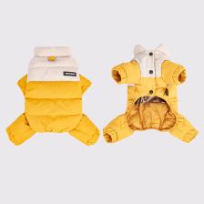 Harness-access winter coat