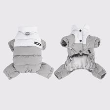 Harness-access winter coat