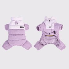 Harness-access winter coat
