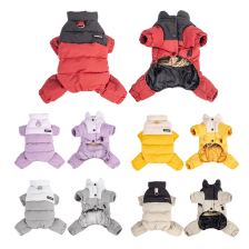 Harness-access winter coat
