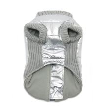 Metallic winter coat