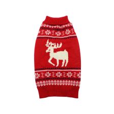 Festive jacquard knit