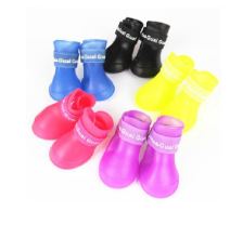 Moulded rain boots