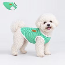 Striped four-leg vest