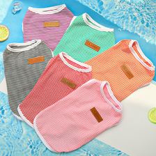 Striped four-leg vest