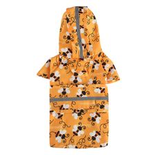 Tail-cover hooded rainwear