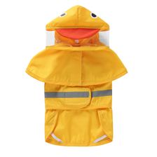 Tail-cover hooded rainwear