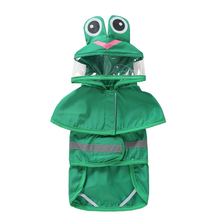 Tail-cover hooded rainwear