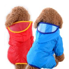 Small-dog hooded rainwear