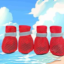 Small-paw mesh-style shoes