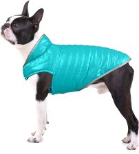 Reversible leash-access coat