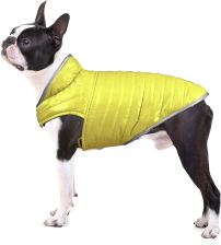 Reversible leash-access coat