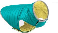 Reversible leash-access coat