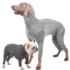 Long-neck four-leg bodysuit