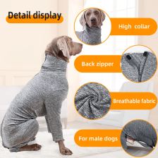 Long-neck four-leg bodysuit