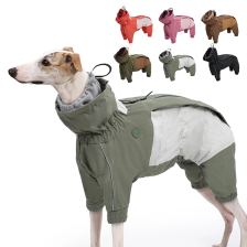 High-neck four-leg winter suit