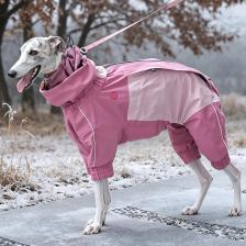 High-neck four-leg winter suit
