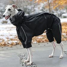 High-neck four-leg winter suit
