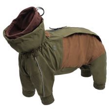 High-neck four-leg winter suit