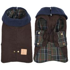 Collared barn-style coat