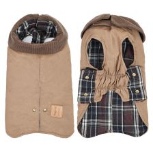 Collared barn-style coat