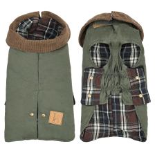 Collared barn-style coat