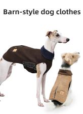 Collared barn-style coat