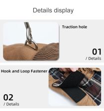 Collared barn-style coat