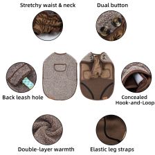 Long-back short-leg coat