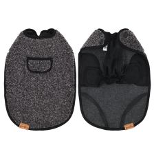 Long-back short-leg coat