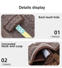 Long-back short-leg coat