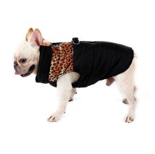 Back-zip high-neck coat