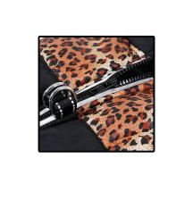 Back-zip high-neck coat
