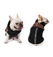Back-zip high-neck coat