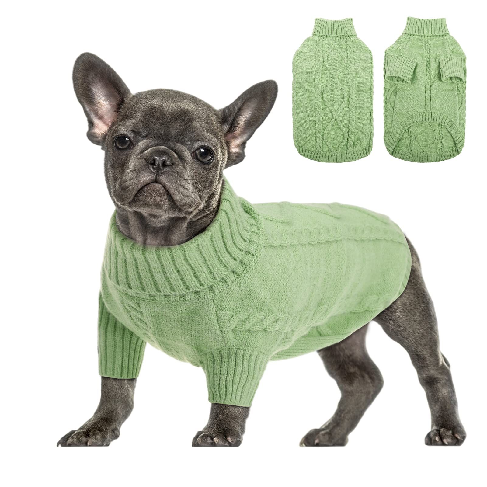 Cable-knit sweater