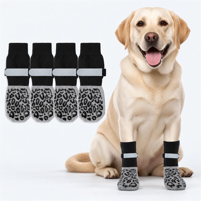 Strap-fit grip socks
