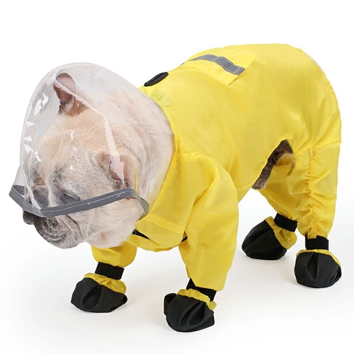 Integrated-boot rain-suit reference